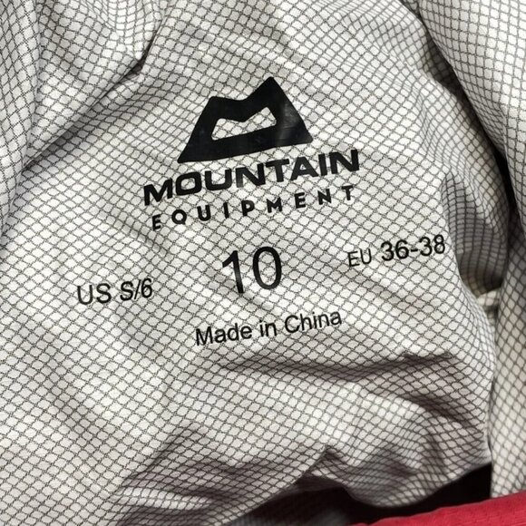 NEW MOUNTAIN GEAR Womens Jacket Capsicum/Tibetan Red Size S Zeno Hooded Full Zip - Picture 3 of 12